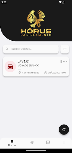 Android application Horus Rastreamento e Segurança screenshort