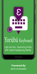 Yoruba English Keyboard : Infra Keyboard 1