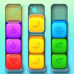 Imagem do ícone Wood Sortpuz: jogos das cores