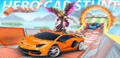 Ramp stunts car stunt game