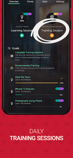OttoLearn Agile Microlearning Screen 2