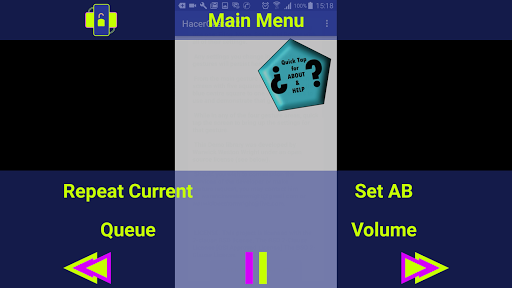 Android application AB PlayList screenshort