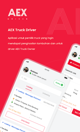 Android application AEX Driver screenshort