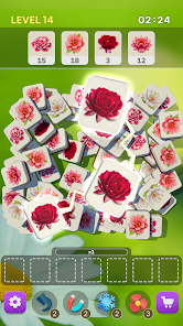 Captura de Pantalla 1 Blossom Tile 3D: Triple Match android