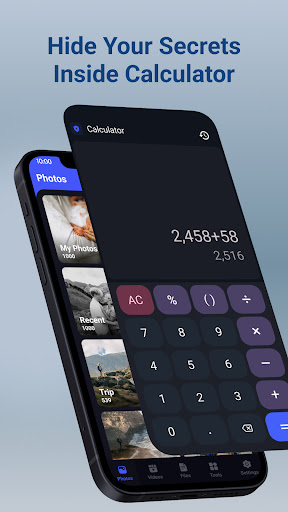 Calculator Lock - Hide Photos screenshot