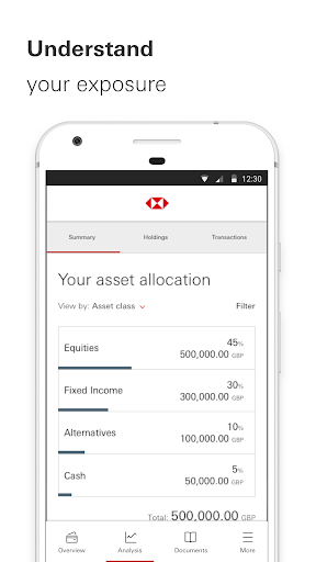 HSBC Private Banking UK Screen 3