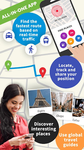 Better Maps. GPS navigation. M Screen 3