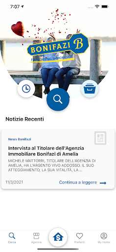 Android application Bonifazi.it screenshort