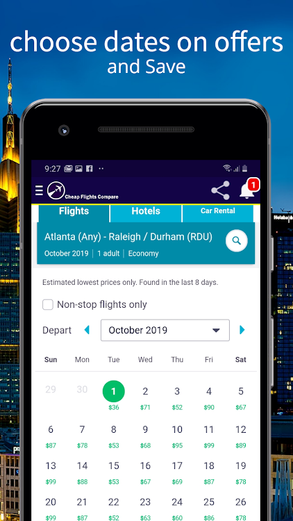 Cheap Flights Compare - 7.0 - (Android)
