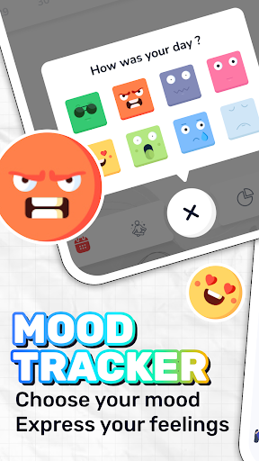 Android application Mood Tracker: Daily self care screenshort