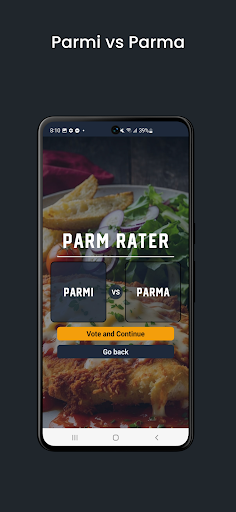 Android application Parm Rater screenshort
