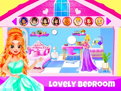 Barbie doll house decorating games sale