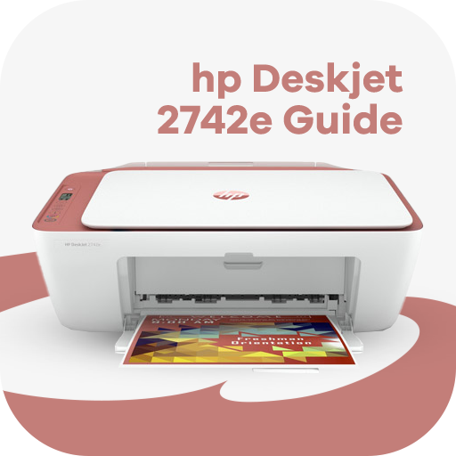 HP deskjet 2742e printer guide logo