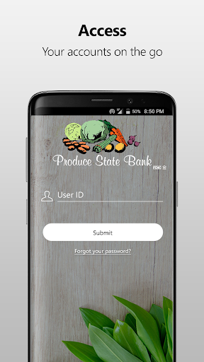 Android application Produce State Bank screenshort