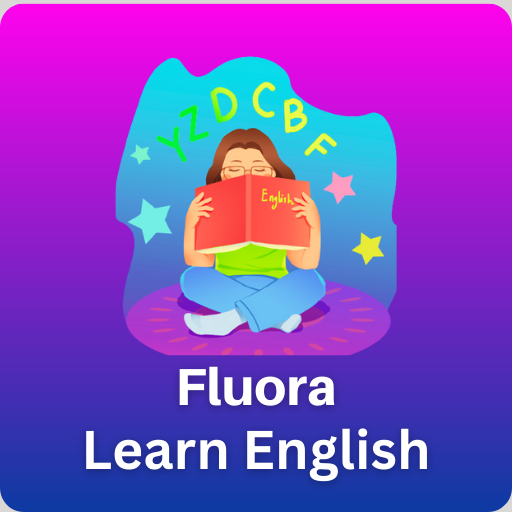 Fluora : spoken English App logo