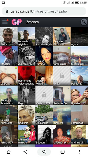 Android application Pažintys | Pasimatymai screenshort