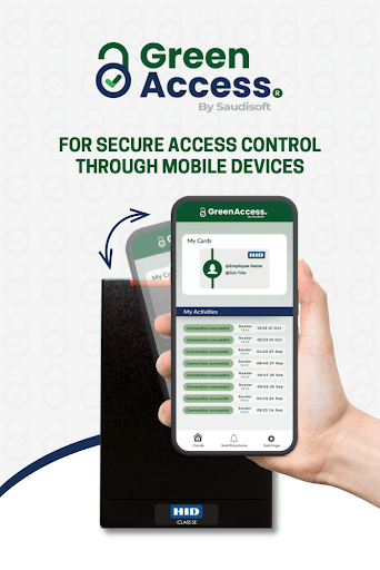 Android application Saudisoft Green Access screenshort