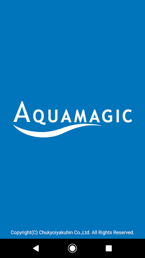 Android application アクアマジック screenshort