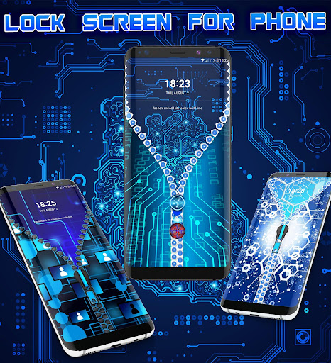 Android application Lock screen for phone screenshort