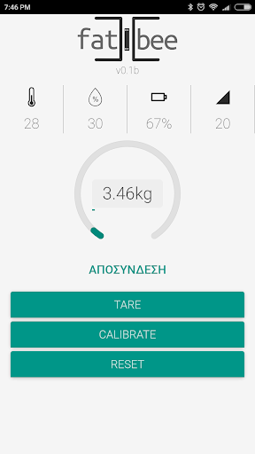 fatBee scale Screen 2