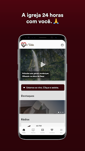 Android application Igreja Apostólica Fé e Vida screenshort