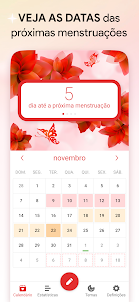 Diário Menstrual - Calendário