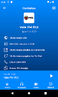 screenshot of Rede Vale FM