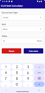 Civil Unit Calculator