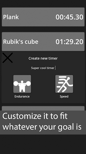 Record timer Screen 3