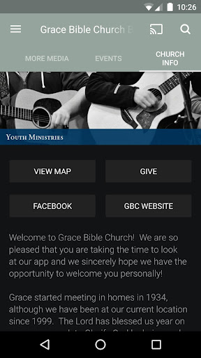Grace Bible Church Bozeman Screen 3