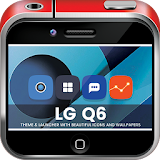 Theme for LG Q6 Launcher | Live Wallpaper icon