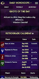 AstroMatrix Birth Horoscopes