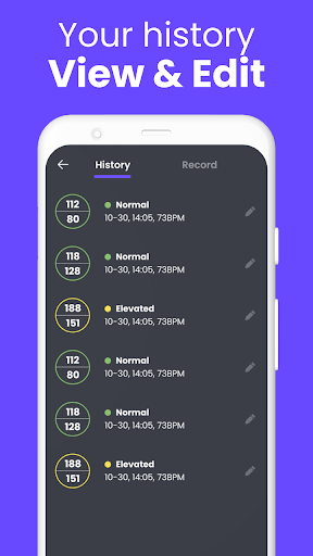 Blood Pressure: Health Tracker Screenshot 4 - AppWisp.com