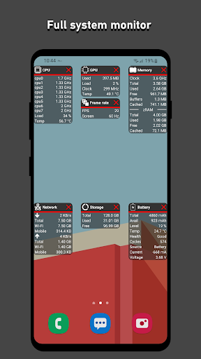 SysFloat - Monitor FPS,CPU,GPU Screen 2