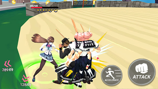 SAKURA High School Girl Simulator Varies with device APK screenshots 10