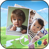 Cute Baby Video Slide Maker icon