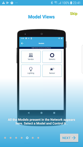 Screenshot of ST BLE Mesh