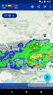 Regen-Alarm (Rain Alarm) Screenshot