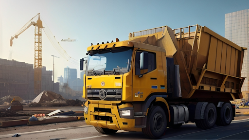 Heavy Machines and Dump Truck