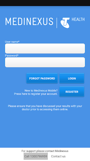 Medinexus Mobile for Patients Screenshot