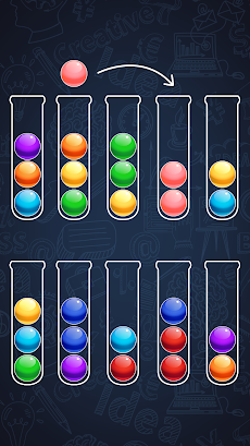 ボールソート: 色の並べ替えゲームのおすすめ画像5