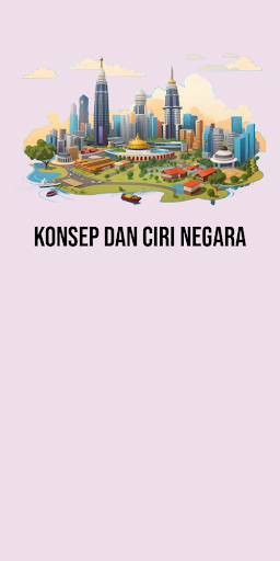 Android application AR Konsep dan Ciri Negara screenshort