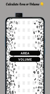 Area & Volume Calculator