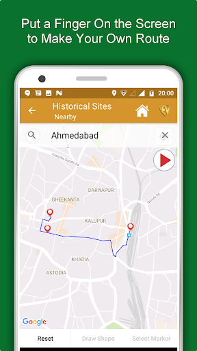 Screenshot of Historical Sites Travel & Expl