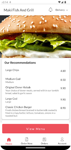 Maki Fish And Grill Screen 2
