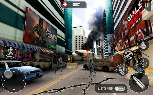 تحميل لعبة Real Commando Fire Ops مهكرة أموال غير محدودة 2