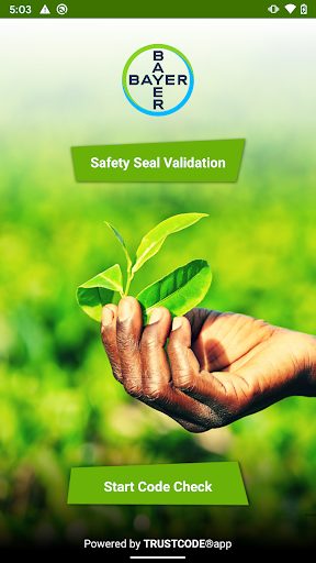 Android application Bayer CropScience Seal Scan screenshort