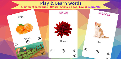 Baby Play and Learn words Infan