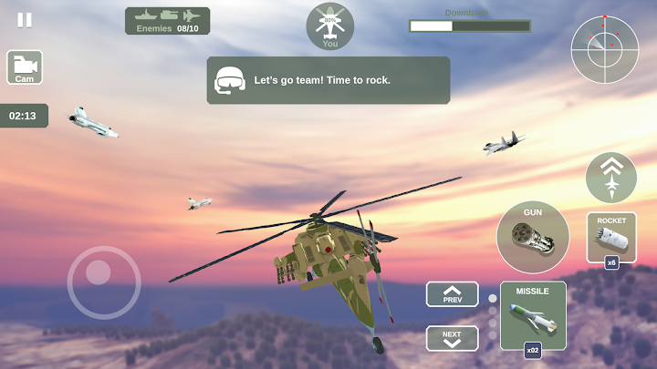 Helicopter Simulator: Warfare APK