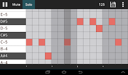screenshot of GrooveMixer Beat Maker